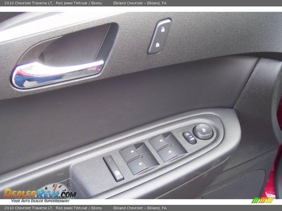 2010 Chevrolet Traverse LT Red Jewel Tintcoat / Ebony Photo #25