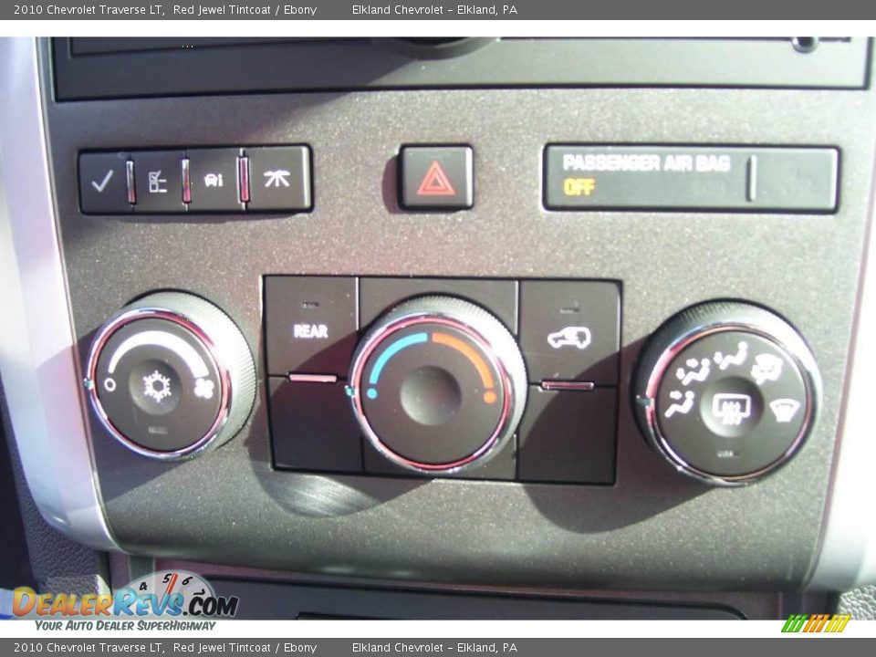 2010 Chevrolet Traverse LT Red Jewel Tintcoat / Ebony Photo #36