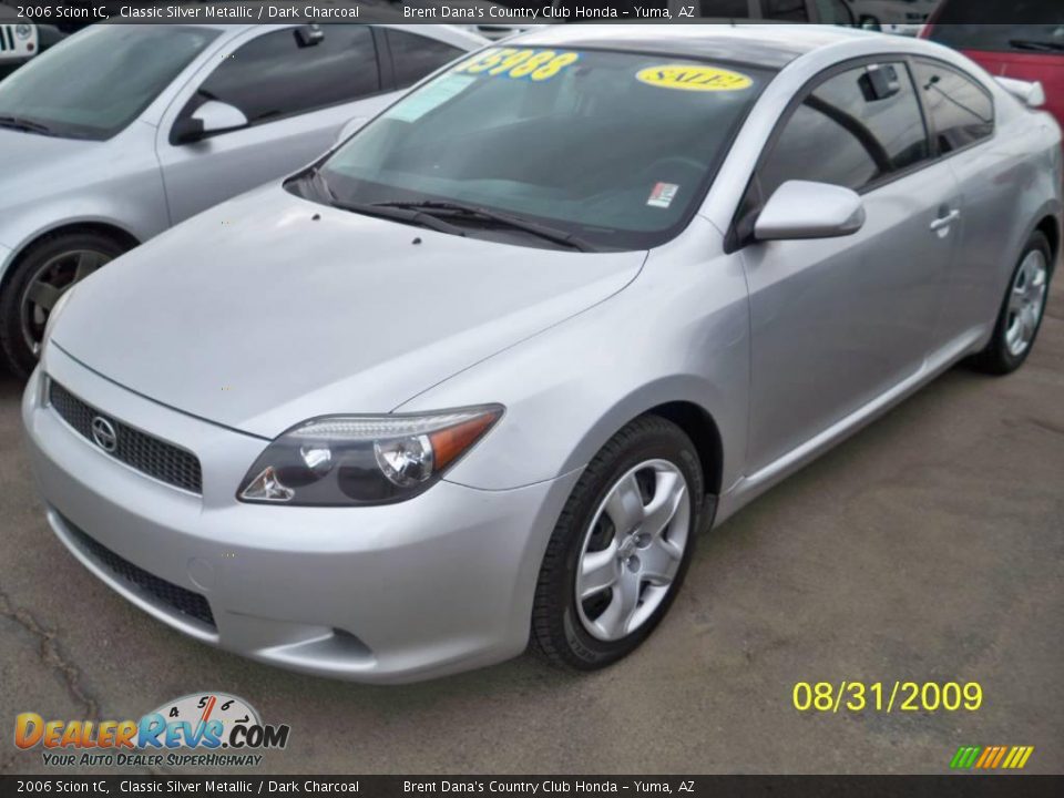 2006 Scion tC Classic Silver Metallic / Dark Charcoal Photo #1