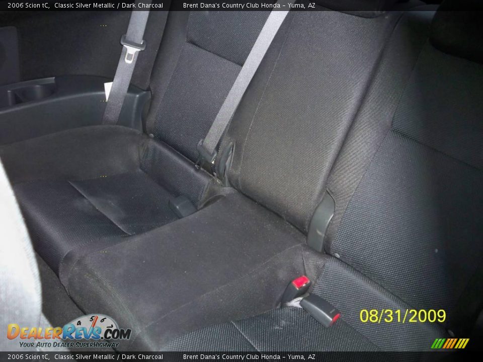 2006 Scion tC Classic Silver Metallic / Dark Charcoal Photo #9