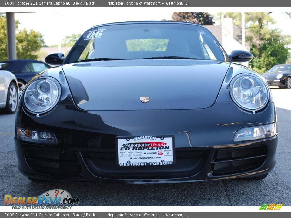 2006 Porsche 911 Carrera Cabriolet Black / Black Photo #2