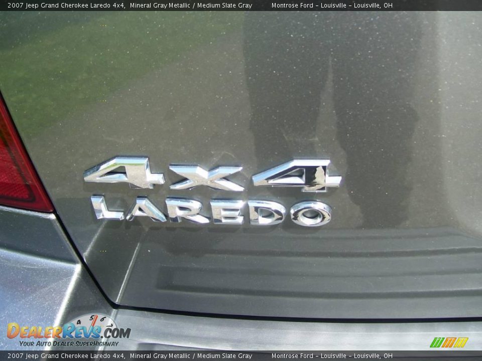 2007 Jeep Grand Cherokee Laredo 4x4 Mineral Gray Metallic / Medium Slate Gray Photo #5