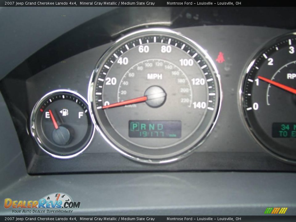 2007 Jeep Grand Cherokee Laredo 4x4 Mineral Gray Metallic / Medium Slate Gray Photo #10