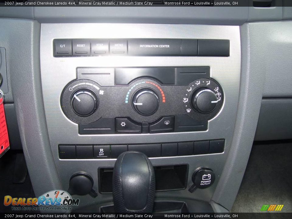 2007 Jeep Grand Cherokee Laredo 4x4 Mineral Gray Metallic / Medium Slate Gray Photo #13