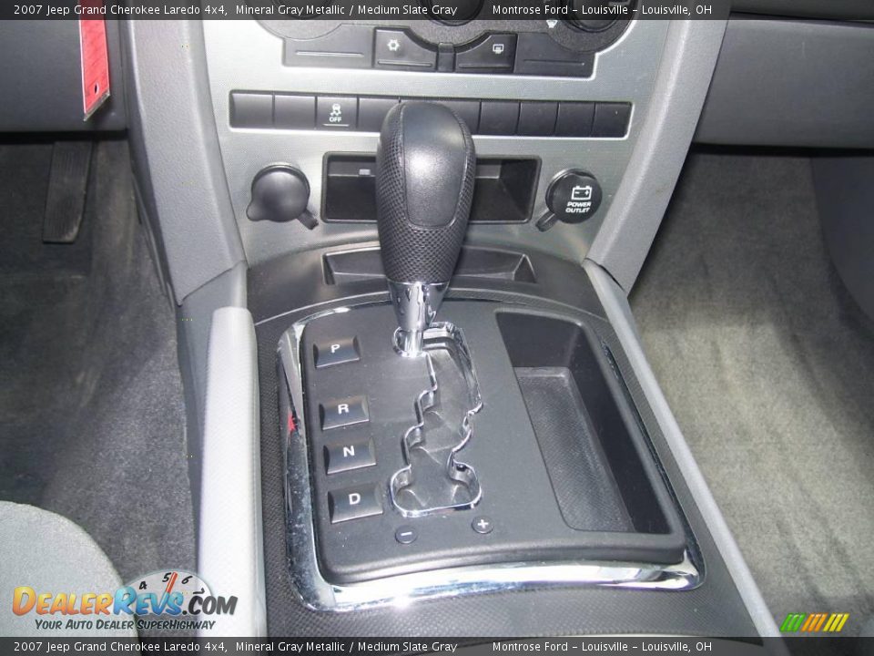 2007 Jeep Grand Cherokee Laredo 4x4 Mineral Gray Metallic / Medium Slate Gray Photo #14