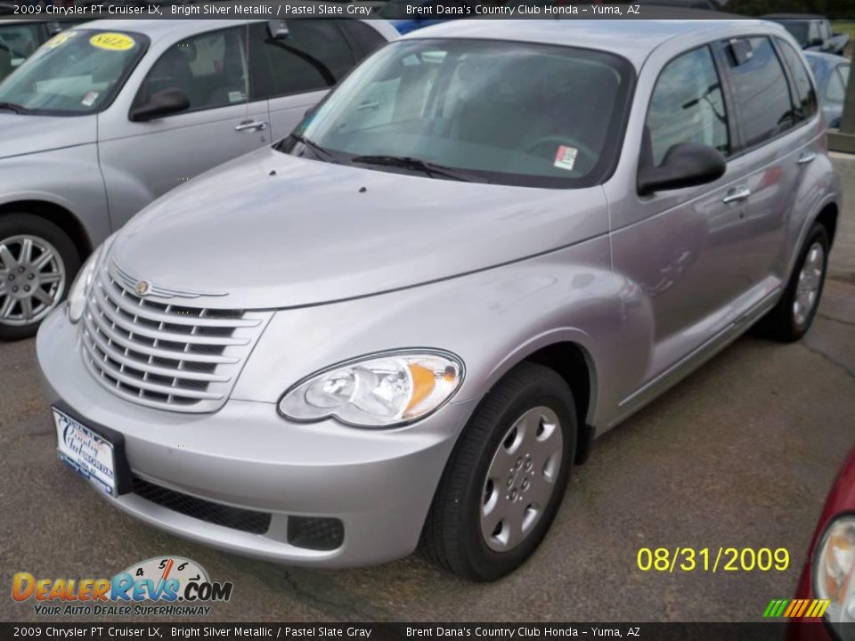 2009 Chrysler PT Cruiser LX Bright Silver Metallic / Pastel Slate Gray Photo #1