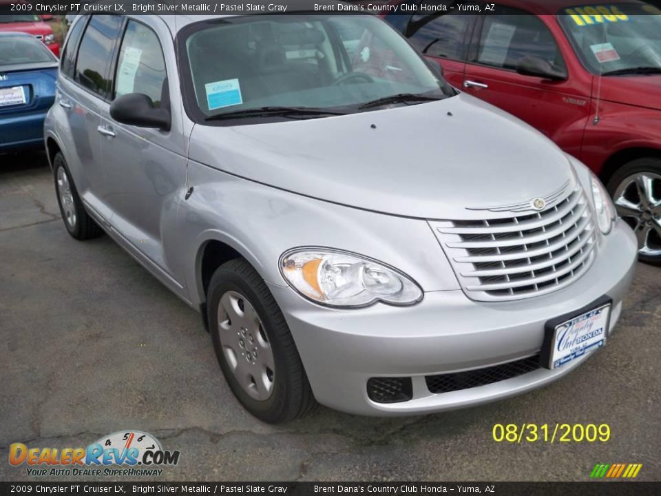 2009 Chrysler PT Cruiser LX Bright Silver Metallic / Pastel Slate Gray Photo #5