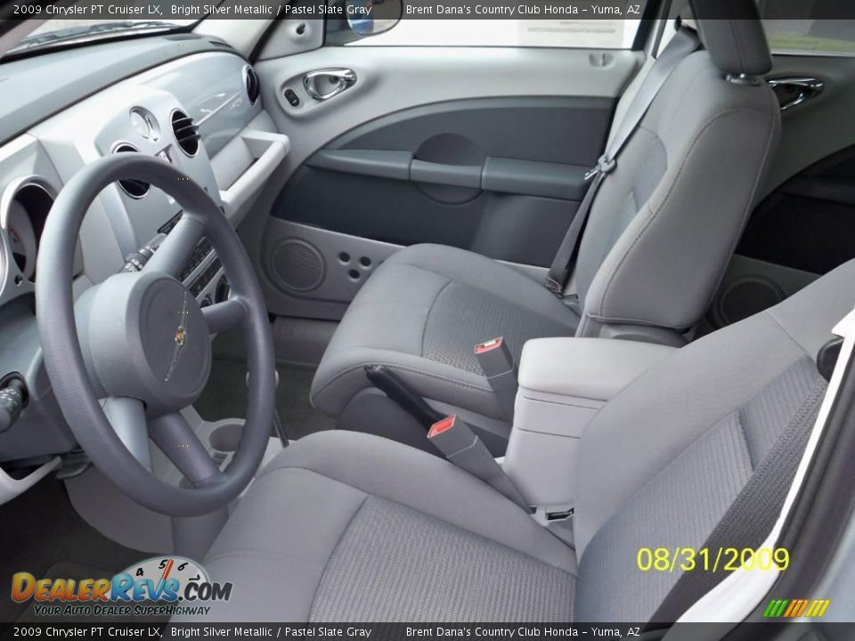 2009 Chrysler PT Cruiser LX Bright Silver Metallic / Pastel Slate Gray Photo #7