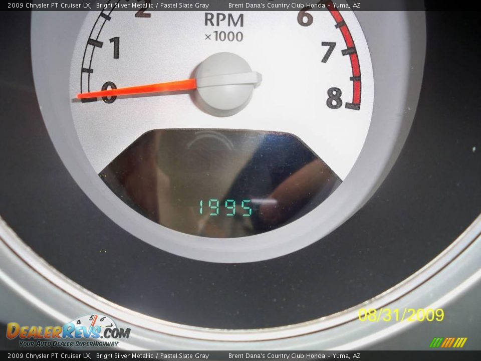 2009 Chrysler PT Cruiser LX Bright Silver Metallic / Pastel Slate Gray Photo #10