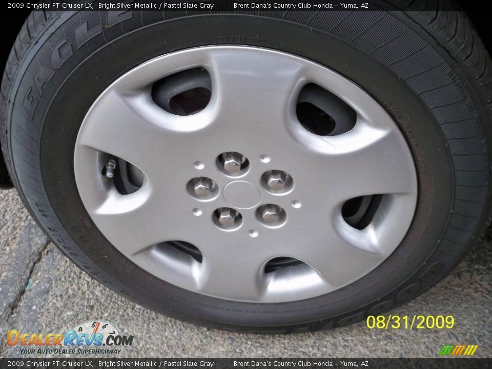 2009 Chrysler PT Cruiser LX Bright Silver Metallic / Pastel Slate Gray Photo #12