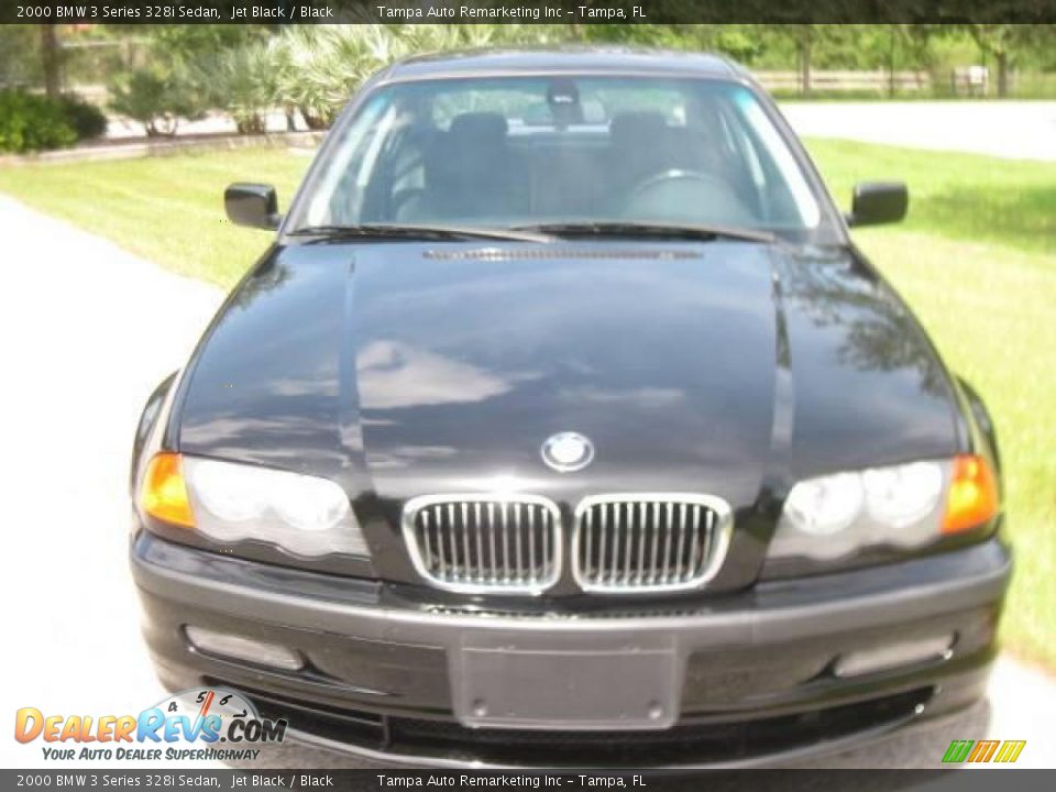 2000 BMW 3 Series 328i Sedan Jet Black / Black Photo #2