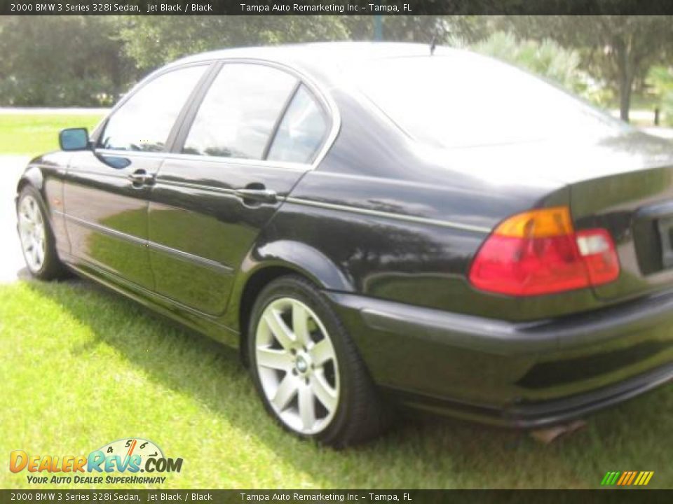 2000 BMW 3 Series 328i Sedan Jet Black / Black Photo #9