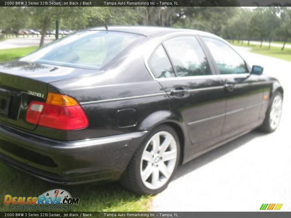 2000 BMW 3 Series 328i Sedan Jet Black / Black Photo #10