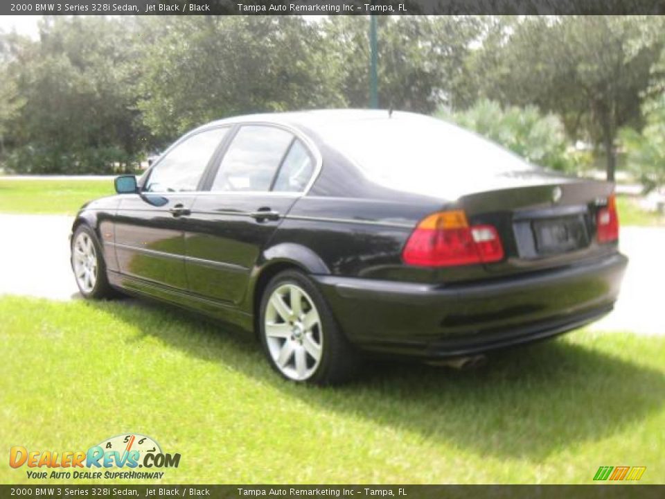 2000 BMW 3 Series 328i Sedan Jet Black / Black Photo #11