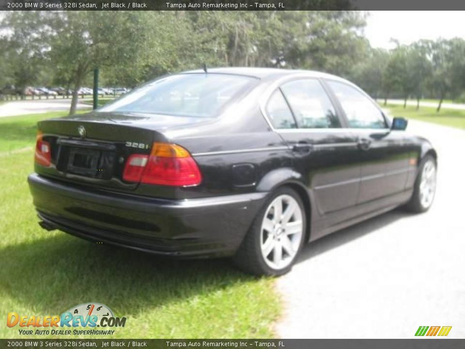 2000 BMW 3 Series 328i Sedan Jet Black / Black Photo #12