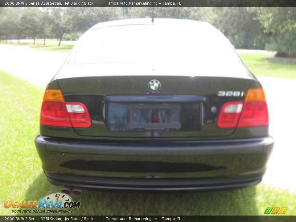 2000 BMW 3 Series 328i Sedan Jet Black / Black Photo #13