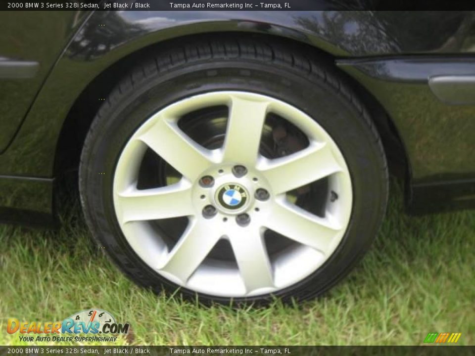 2000 BMW 3 Series 328i Sedan Jet Black / Black Photo #14