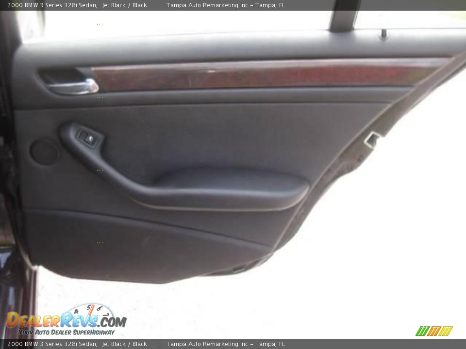 2000 BMW 3 Series 328i Sedan Jet Black / Black Photo #22