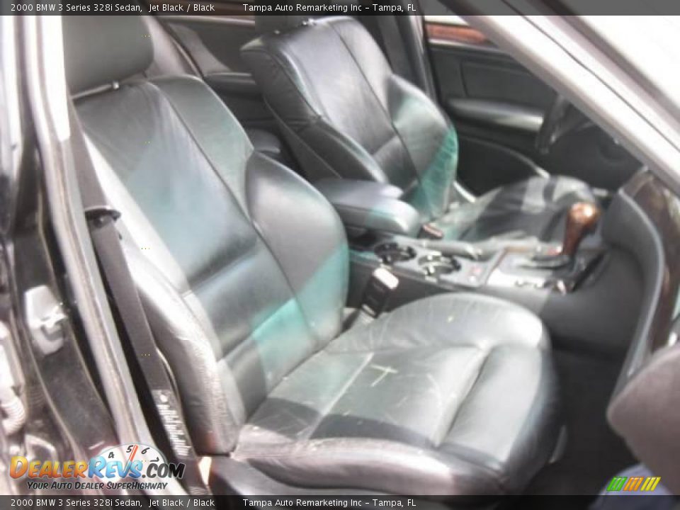 2000 BMW 3 Series 328i Sedan Jet Black / Black Photo #24