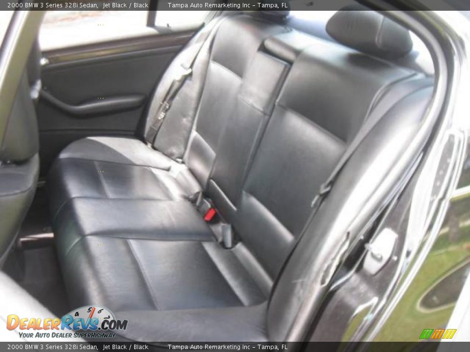 2000 BMW 3 Series 328i Sedan Jet Black / Black Photo #25