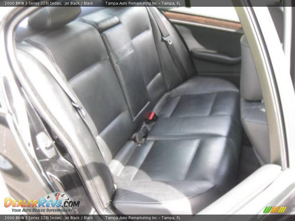 2000 BMW 3 Series 328i Sedan Jet Black / Black Photo #26