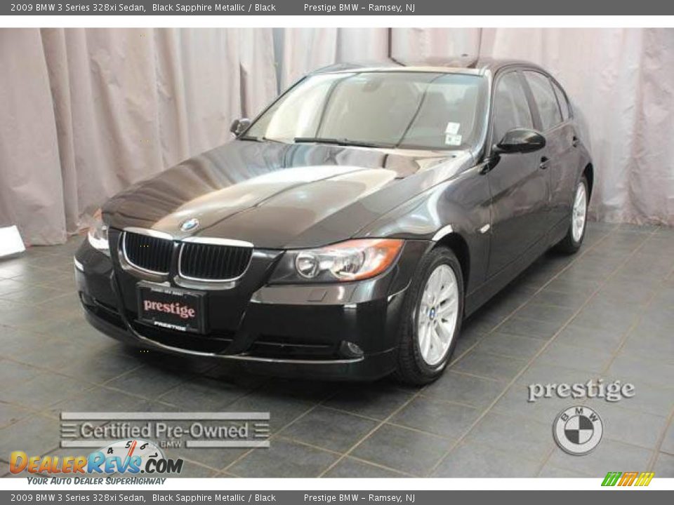 2009 BMW 3 Series 328xi Sedan Black Sapphire Metallic / Black Photo #1