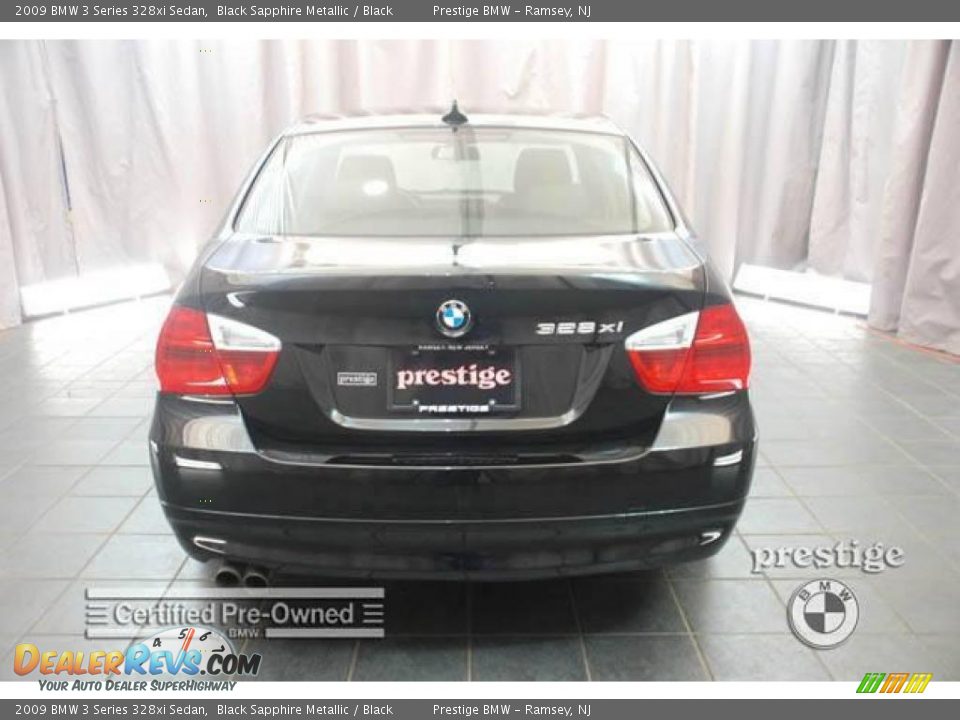 2009 BMW 3 Series 328xi Sedan Black Sapphire Metallic / Black Photo #2
