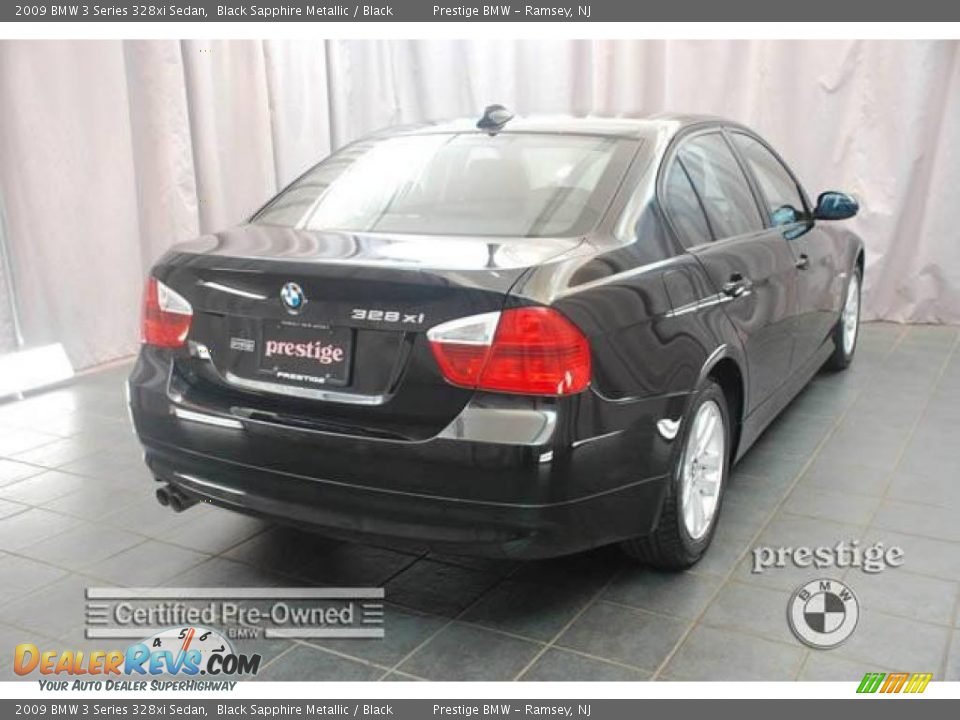 2009 BMW 3 Series 328xi Sedan Black Sapphire Metallic / Black Photo #4