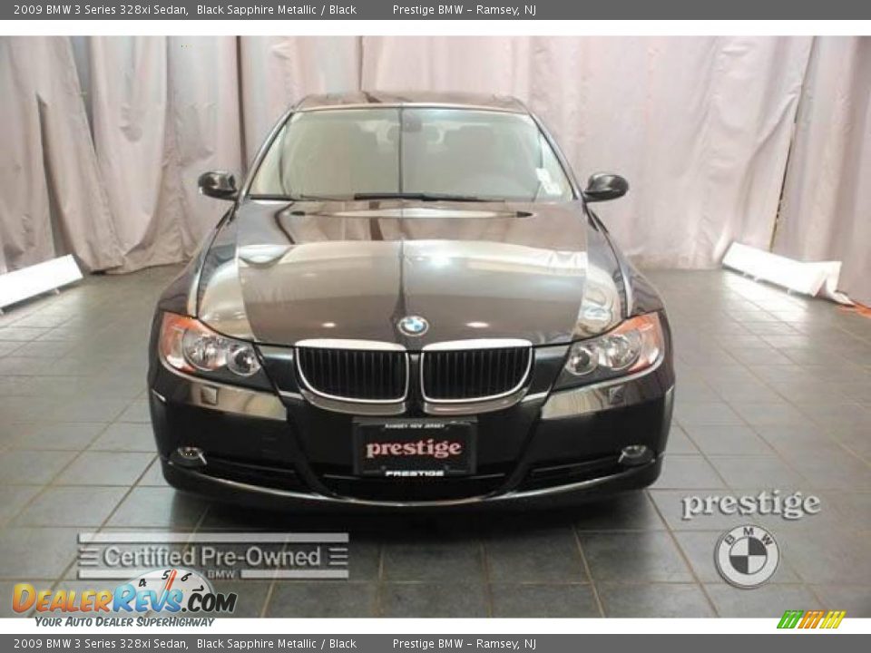 2009 BMW 3 Series 328xi Sedan Black Sapphire Metallic / Black Photo #5