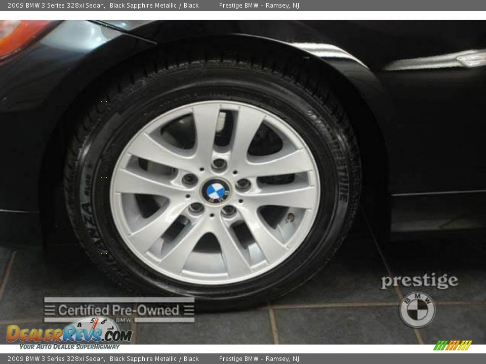 2009 BMW 3 Series 328xi Sedan Black Sapphire Metallic / Black Photo #7