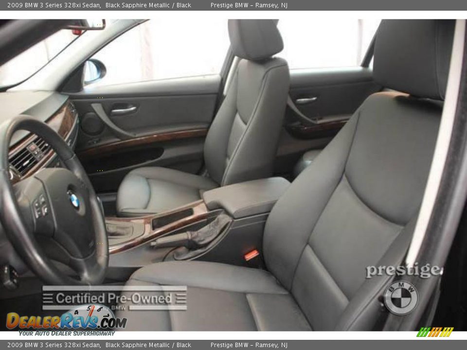 2009 BMW 3 Series 328xi Sedan Black Sapphire Metallic / Black Photo #9