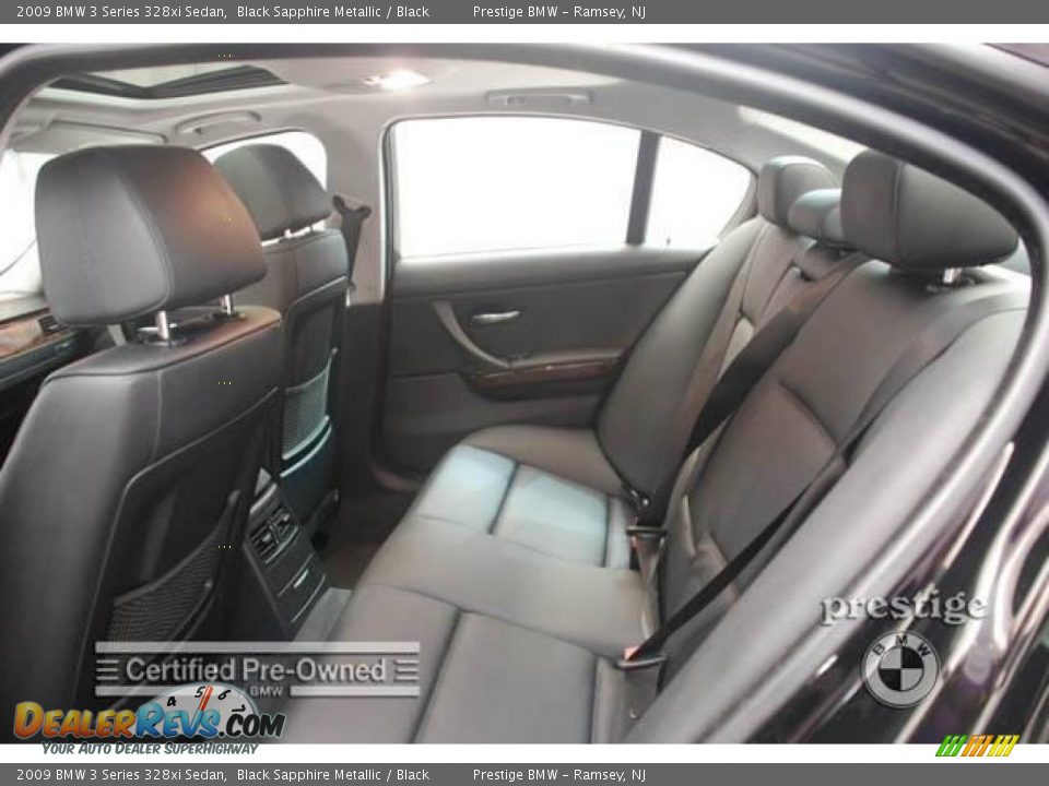 2009 BMW 3 Series 328xi Sedan Black Sapphire Metallic / Black Photo #10