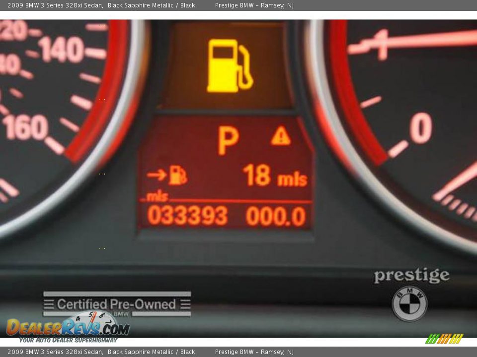 2009 BMW 3 Series 328xi Sedan Black Sapphire Metallic / Black Photo #12