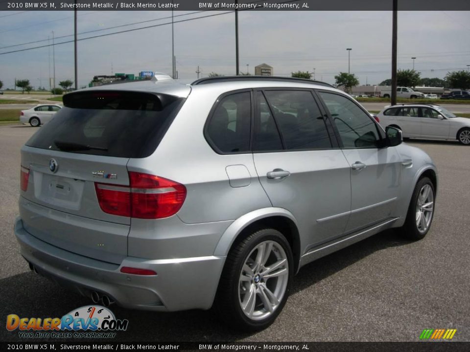 2010 BMW X5 M Silverstone Metallic / Black Merino Leather Photo #3