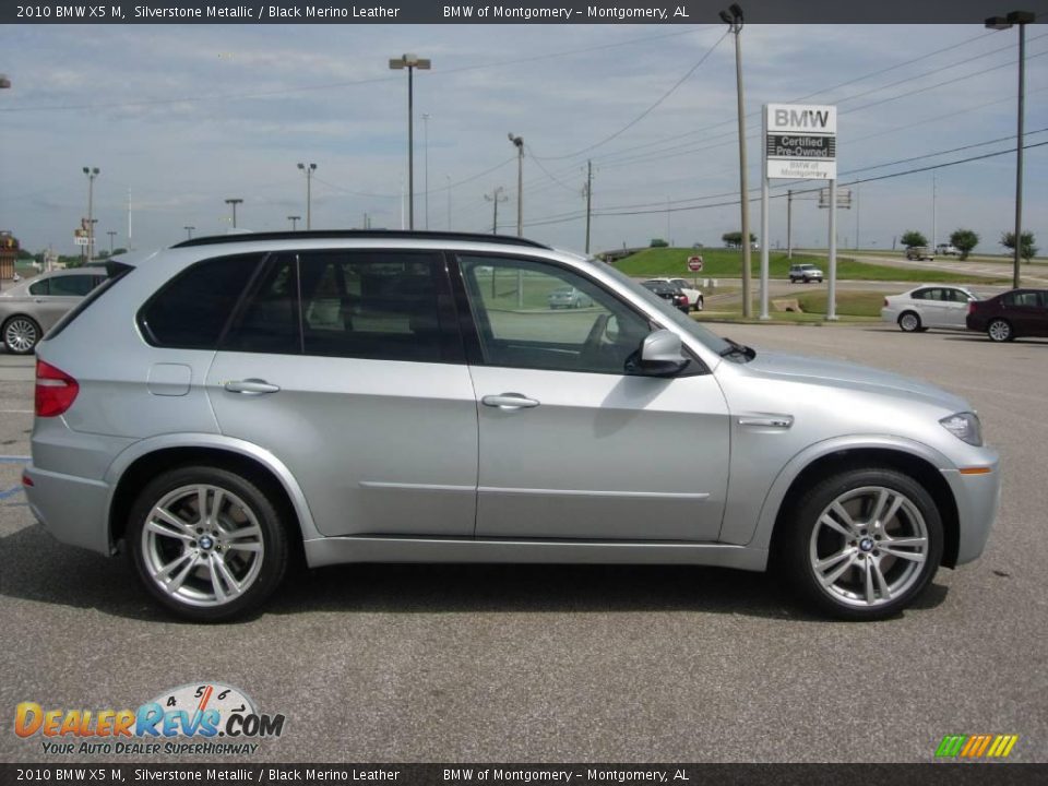 2010 BMW X5 M Silverstone Metallic / Black Merino Leather Photo #6