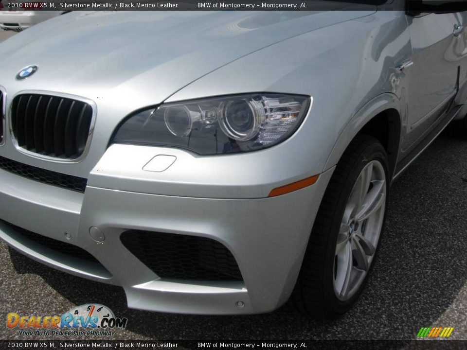 2010 BMW X5 M Silverstone Metallic / Black Merino Leather Photo #8