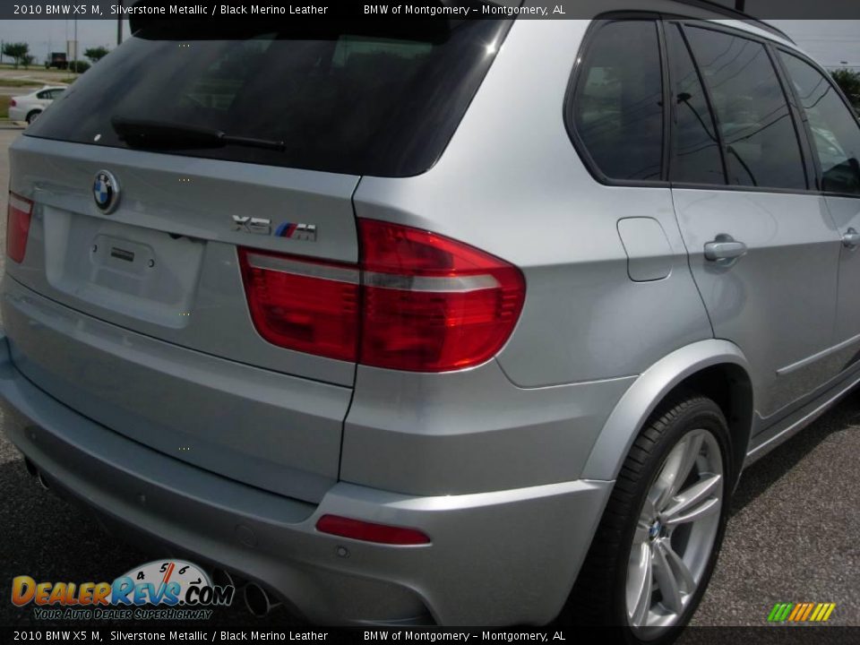 2010 BMW X5 M Silverstone Metallic / Black Merino Leather Photo #12