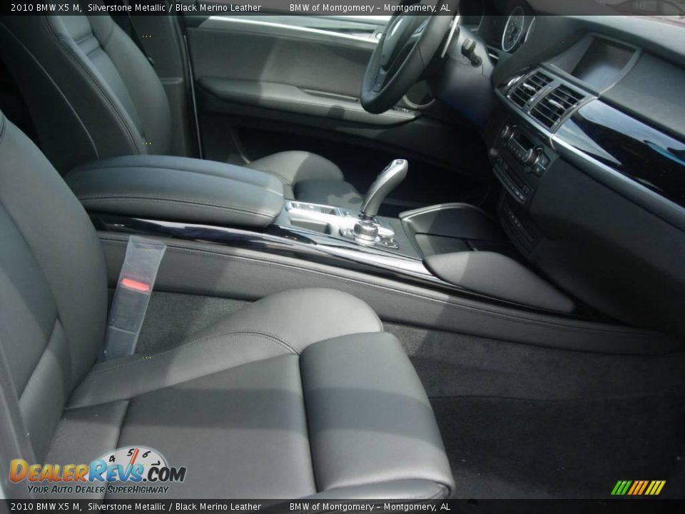 2010 BMW X5 M Silverstone Metallic / Black Merino Leather Photo #21