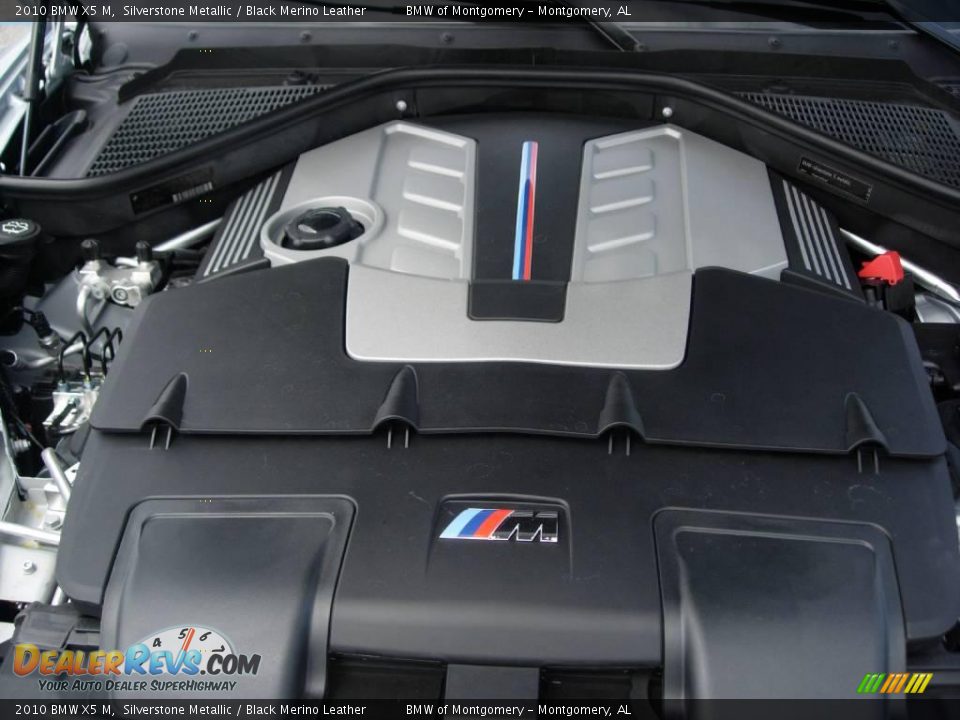 2010 BMW X5 M Silverstone Metallic / Black Merino Leather Photo #29