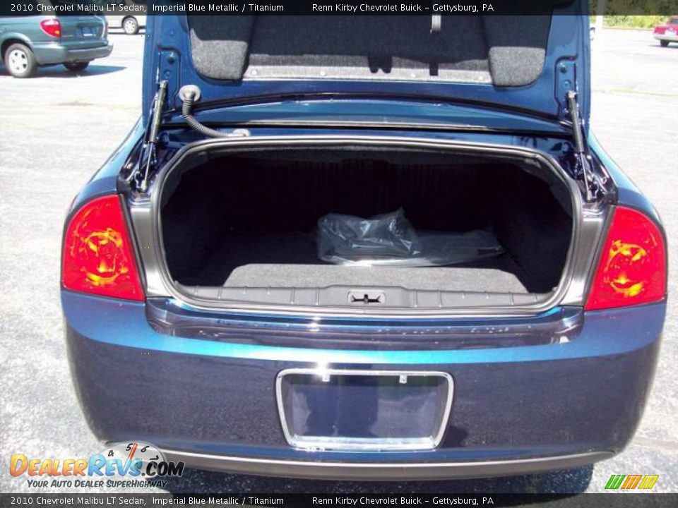 2010 Chevrolet Malibu LT Sedan Imperial Blue Metallic / Titanium Photo #8