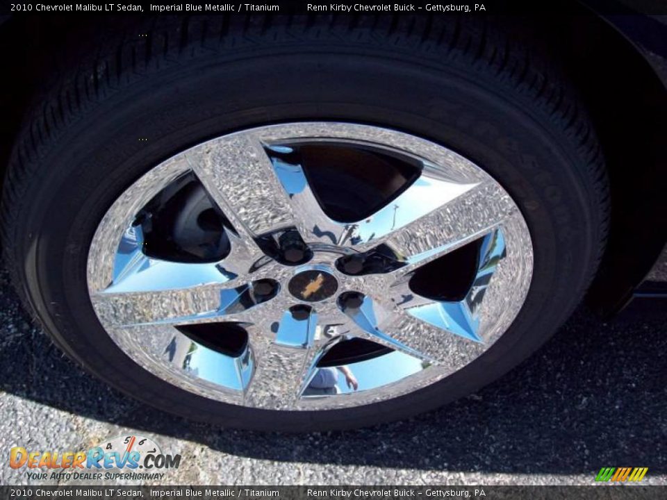 2010 Chevrolet Malibu LT Sedan Imperial Blue Metallic / Titanium Photo #13