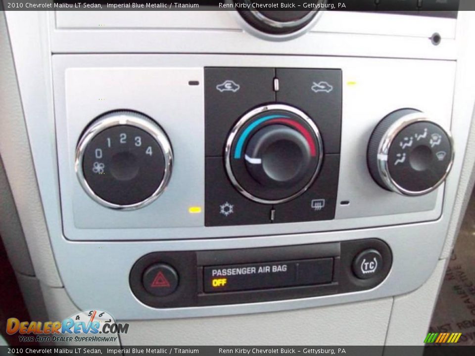 2010 Chevrolet Malibu LT Sedan Imperial Blue Metallic / Titanium Photo #20