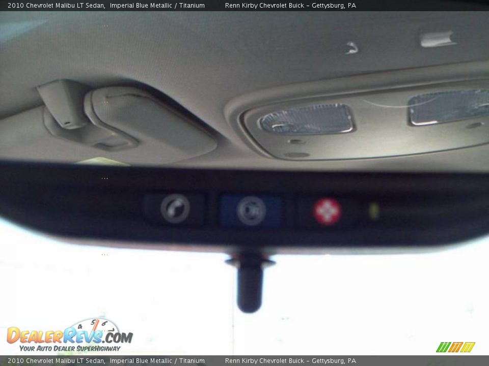 2010 Chevrolet Malibu LT Sedan Imperial Blue Metallic / Titanium Photo #21
