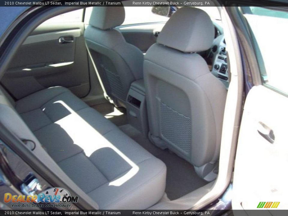 2010 Chevrolet Malibu LT Sedan Imperial Blue Metallic / Titanium Photo #24