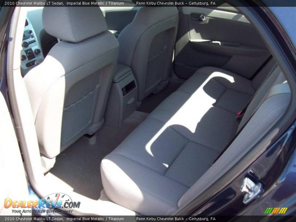 2010 Chevrolet Malibu LT Sedan Imperial Blue Metallic / Titanium Photo #25