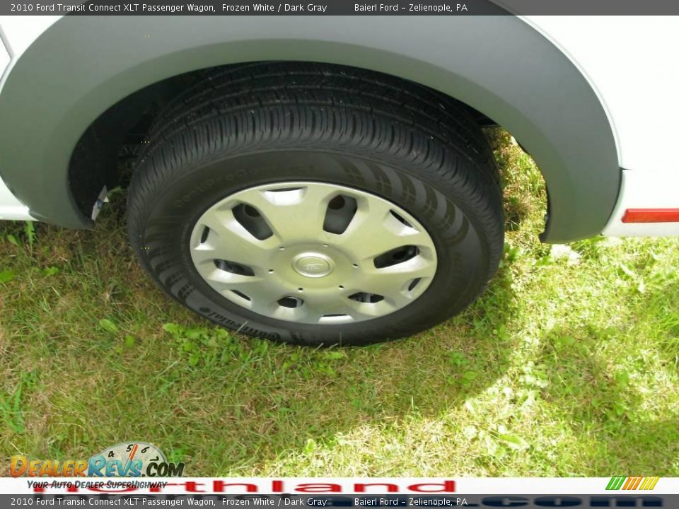 2010 Ford Transit Connect XLT Passenger Wagon Frozen White / Dark Gray Photo #8