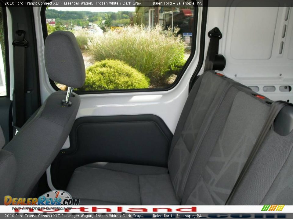 2010 Ford Transit Connect XLT Passenger Wagon Frozen White / Dark Gray Photo #15