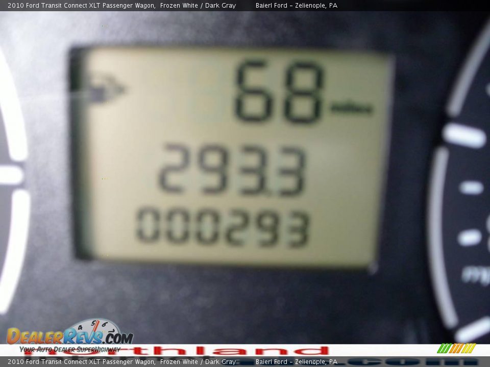 2010 Ford Transit Connect XLT Passenger Wagon Frozen White / Dark Gray Photo #20