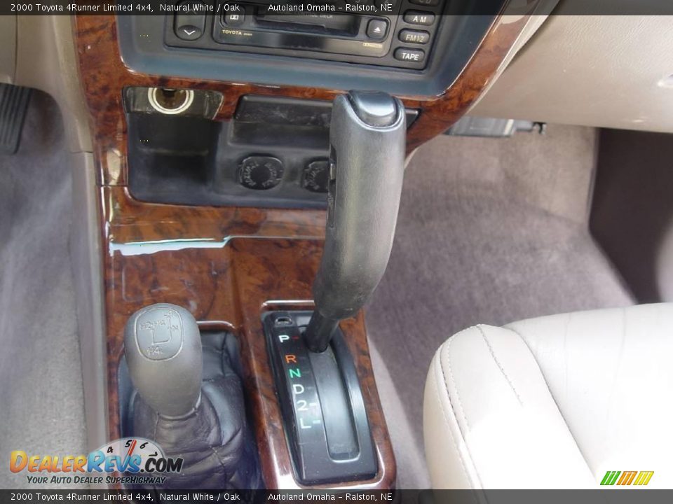 2000 Toyota 4Runner Limited 4x4 Natural White / Oak Photo #13