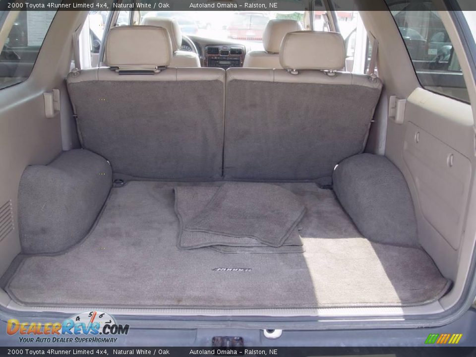 2000 Toyota 4Runner Limited 4x4 Natural White / Oak Photo #19